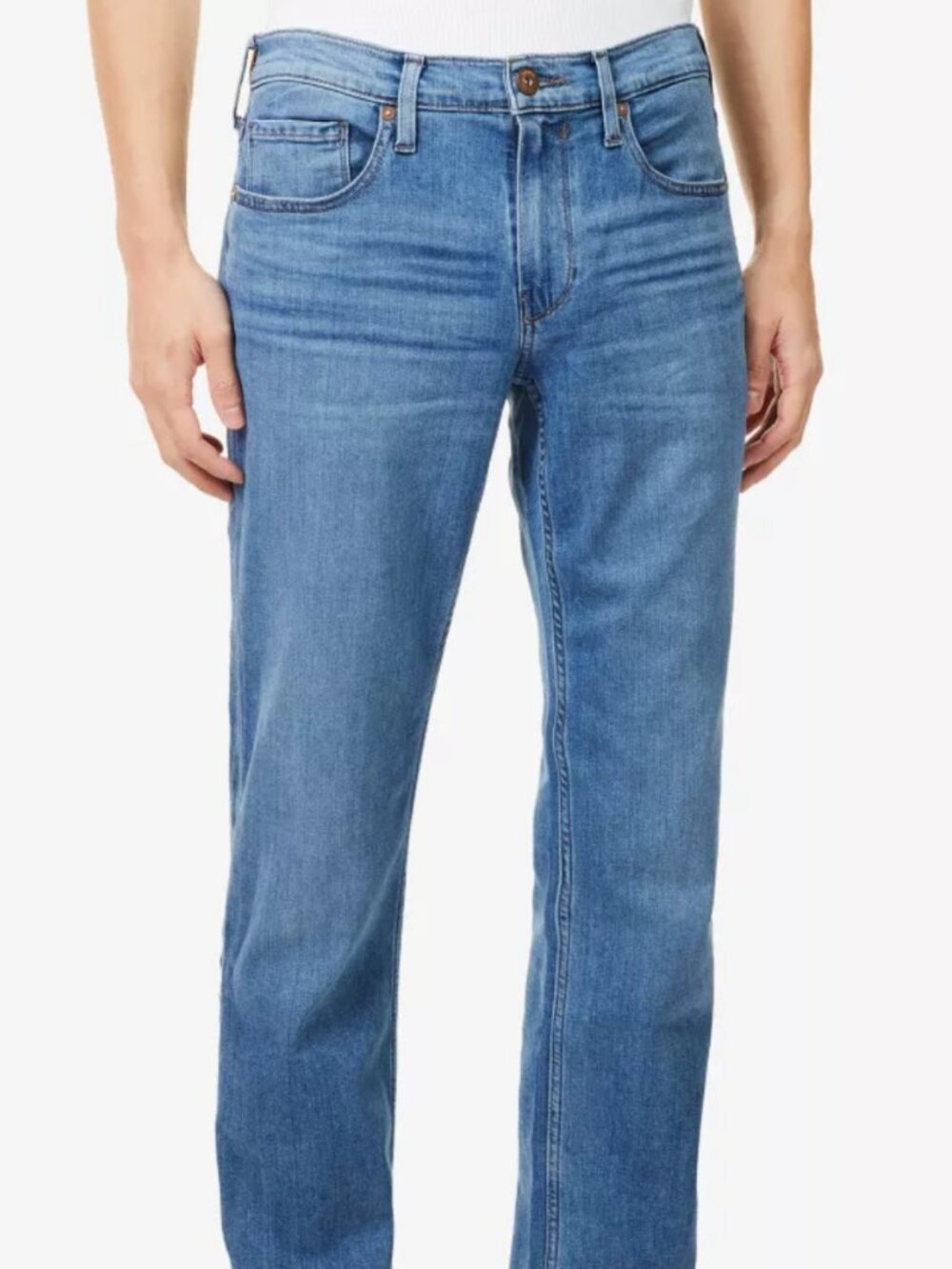 PAIGE Normandie Jeans Mens 31 Blue Straight Leg Stretch